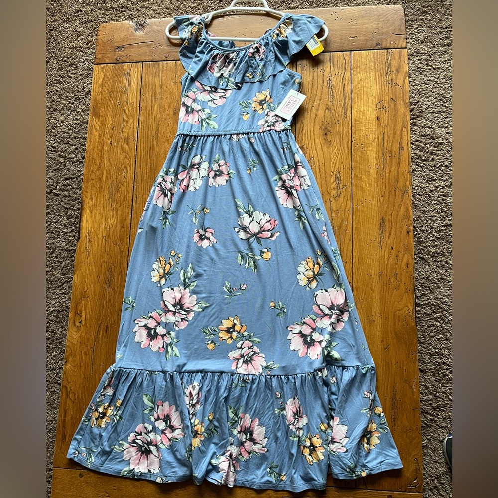 NWT Bailey Lane girls maxi dress, size L